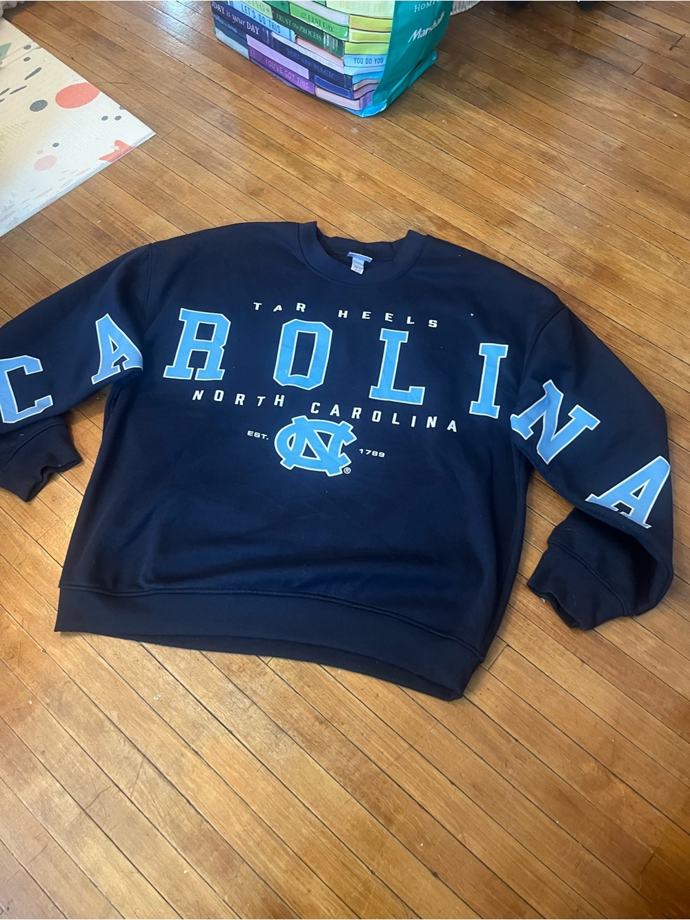 University of North Carolina AOP NCAA Tar Heels Carolina Sweatshirt